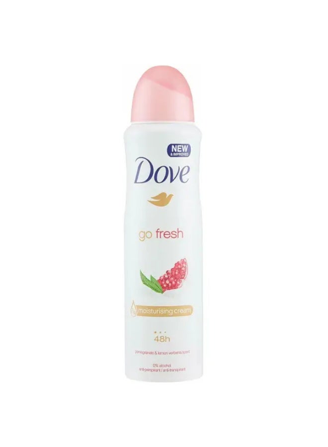 Dove Go Fresh Pomegranate And Lemon Verbena Deo For Women 150ml